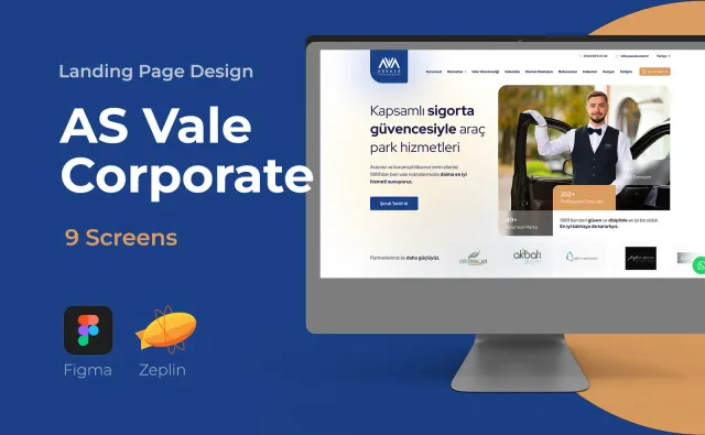 AS Vale Corporate Website — Web Sitesi, Kortex Digital Reklam Ajansı