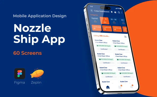 Nozzle Ship App — Mobil Uygulama, Kortex Digital Reklam Ajansı