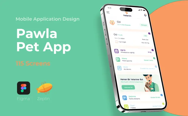 Pawla Pet App — Mobil Uygulama, Kortex Digital Reklam Ajansı