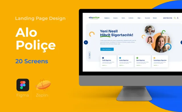 Alo Poliçe — Web Sitesi, Kortex Digital Reklam Ajansı