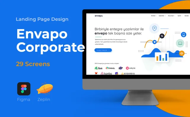 Envapo Corporate — Web Sitesi, Kortex Digital Reklam Ajansı