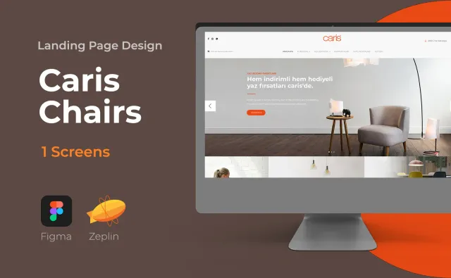 Caris Chair Website — Web Sitesi, Kortex Digital Reklam Ajansı