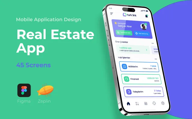 Real Estate App — Mobil Uygulama, Kortex Digital Reklam Ajansı