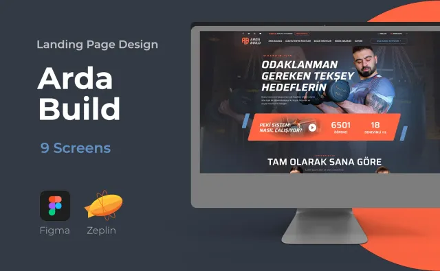 Arda Build Fitness Trainer — Web Sitesi, Kortex Digital Reklam Ajansı