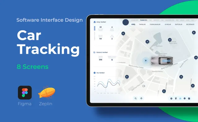 Car Tracking — SaaS & Dashboard, Kortex Digital Reklam Ajansı