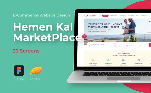 Hemen Kal Market Place — E-Ticaret, Kortex Digital Reklam Ajansı