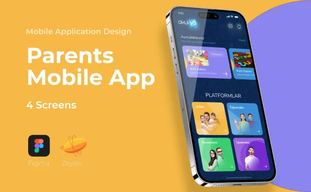 Parent & Student Mobile App — Mobil Uygulama, Kortex Digital Reklam Ajansı