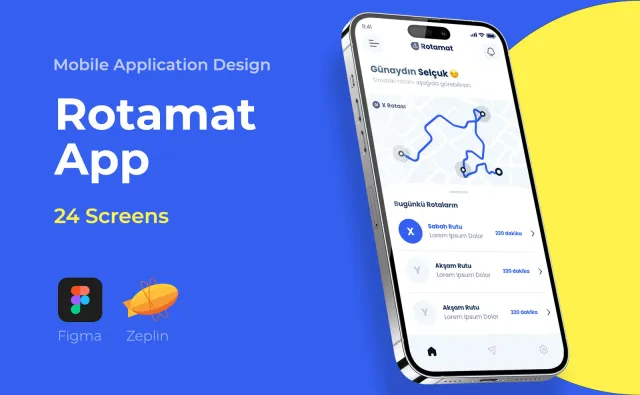 Rotamat App — Mobil Uygulama, Kortex Digital Reklam Ajansı
