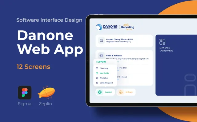 Danone — SaaS & Dashboard, Kortex Digital Reklam Ajansı