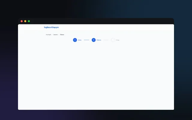 İngilizce Kitapçım — E-Ticaret, Kortex Digital Reklam Ajansı