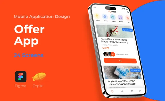 Offer App — Mobil Uygulama, Kortex Digital Reklam Ajansı