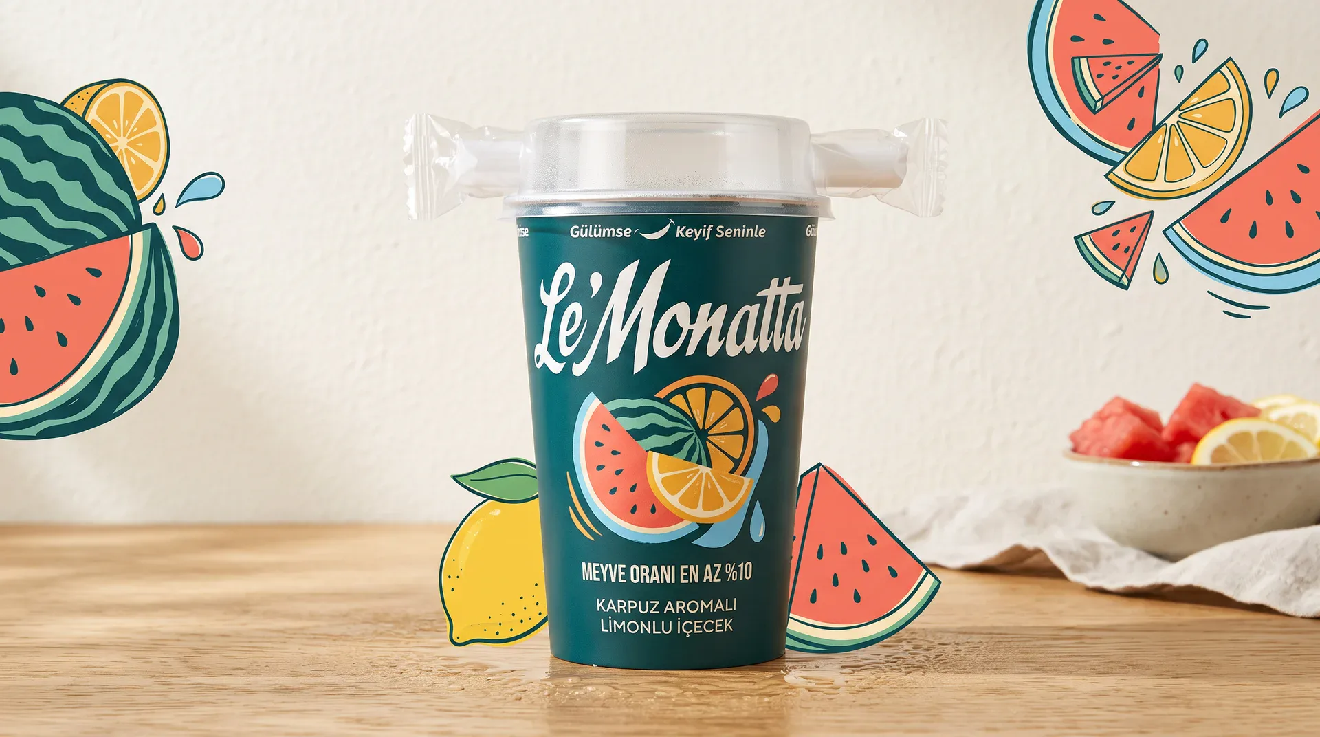 Gülümser — Lemonatta — Ambalaj Tasarımı, Kortex Digital