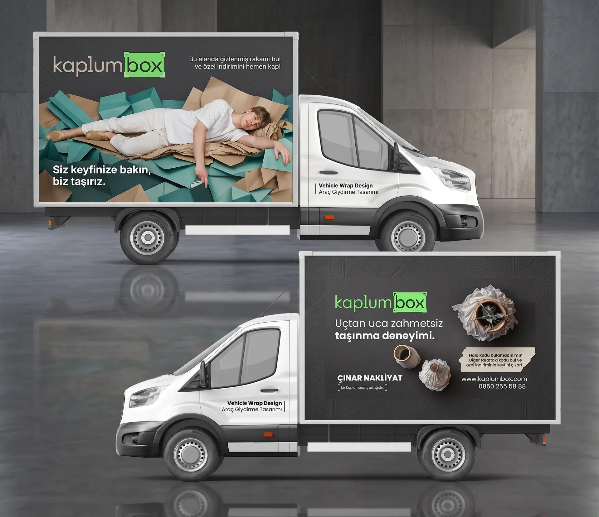 Kaplumbox — Araç Giydirme Tasarımı, Kortex Digital