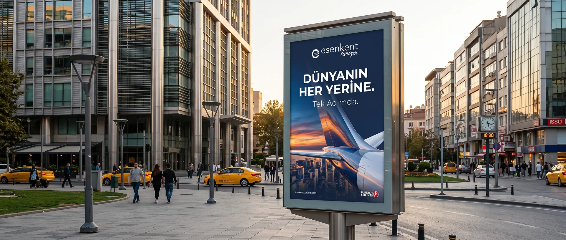 Esenkent Turizm — Billboard Tasarımı, görsel 2, Kortex Digital