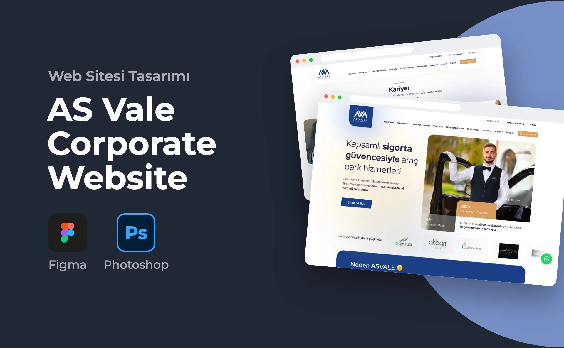 AS Vale Corporate Website