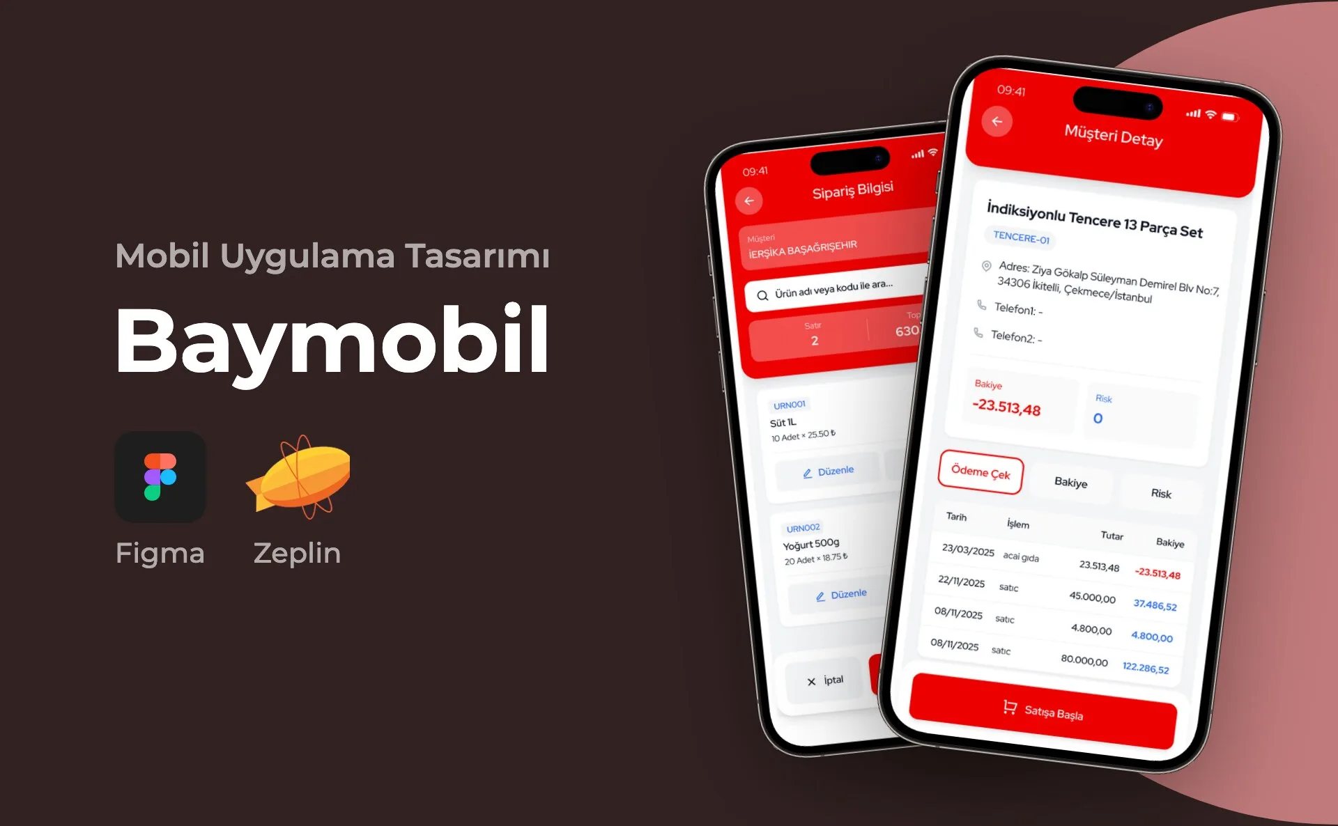 Baymobil — Mobil Uygulama Tasarımı