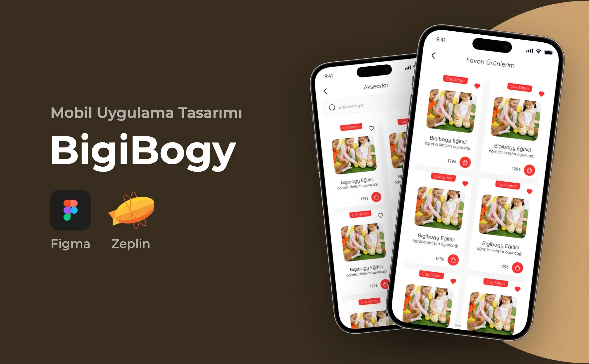 BigiBogy — Mobil Uygulama Tasarımı