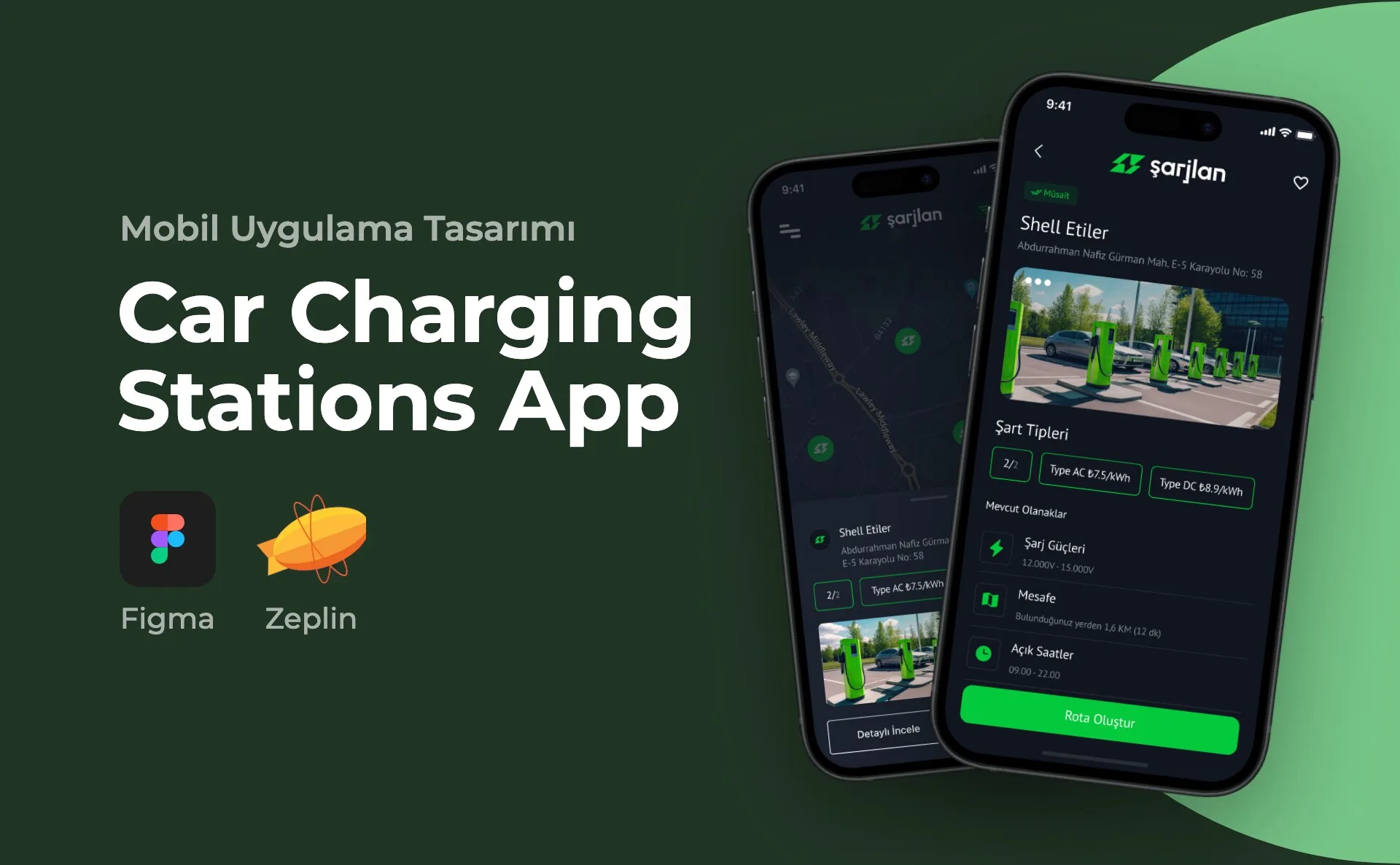 Car Charging Stations App — Kortex Digital