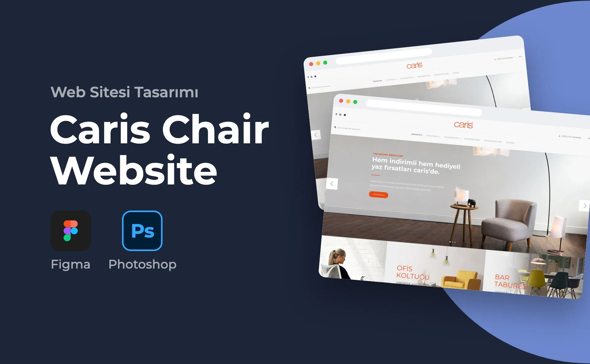 Caris Chair Website — Kortex Digital