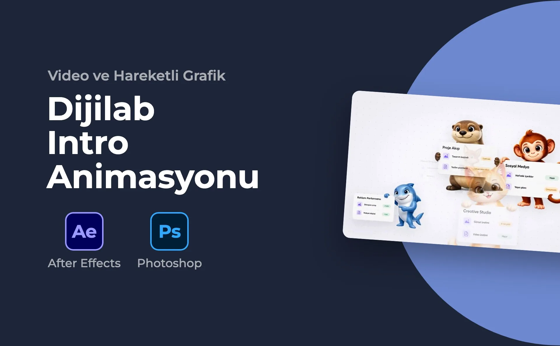 Dijilab · Intro Animasyonu — Kortex Digital