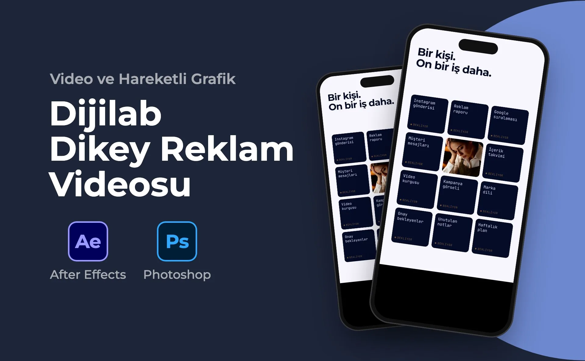 Dijilab · Dikey Reklam Videosu — Kortex Digital