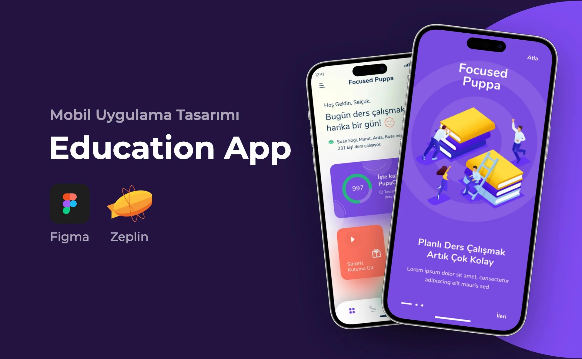 Education App — Mobil Uygulama Tasarımı