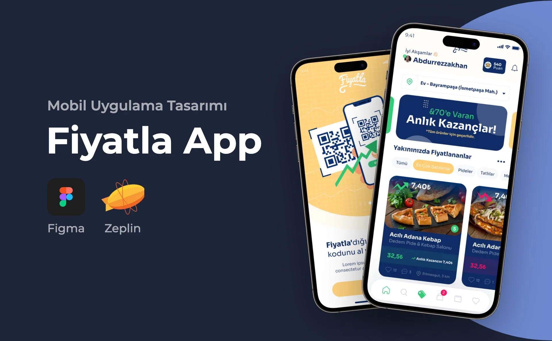 Fiyatla App — Mobil Uygulama Tasarımı