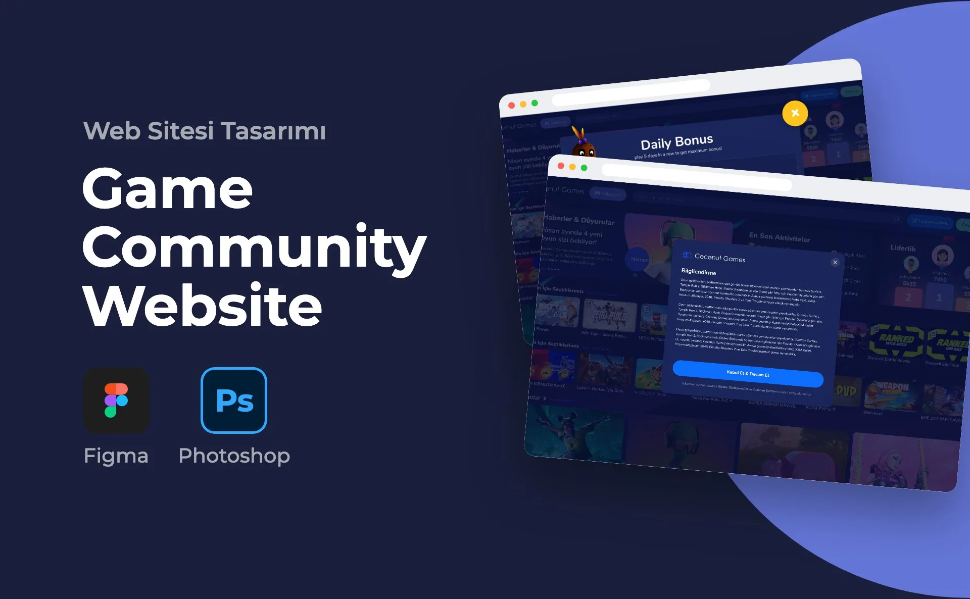 Game Community Website