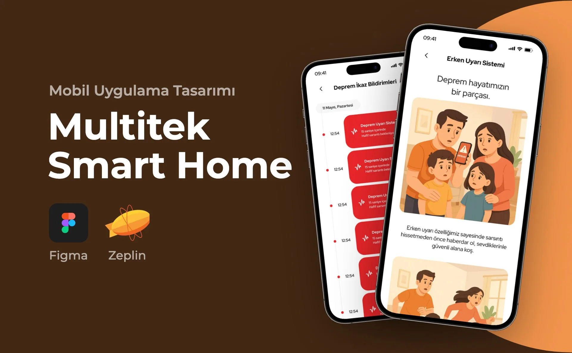 Multitek Smart Home — Mobil Uygulama Tasarımı
