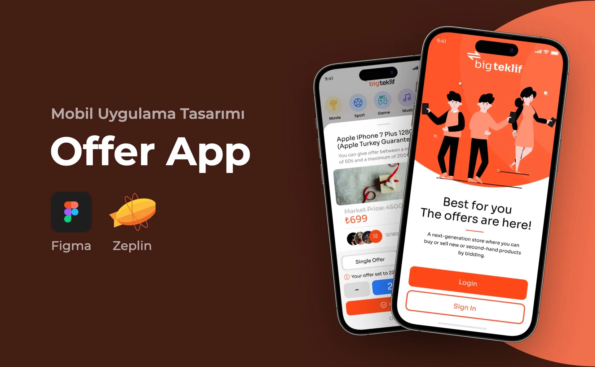 Offer App — Mobil Uygulama Tasarımı