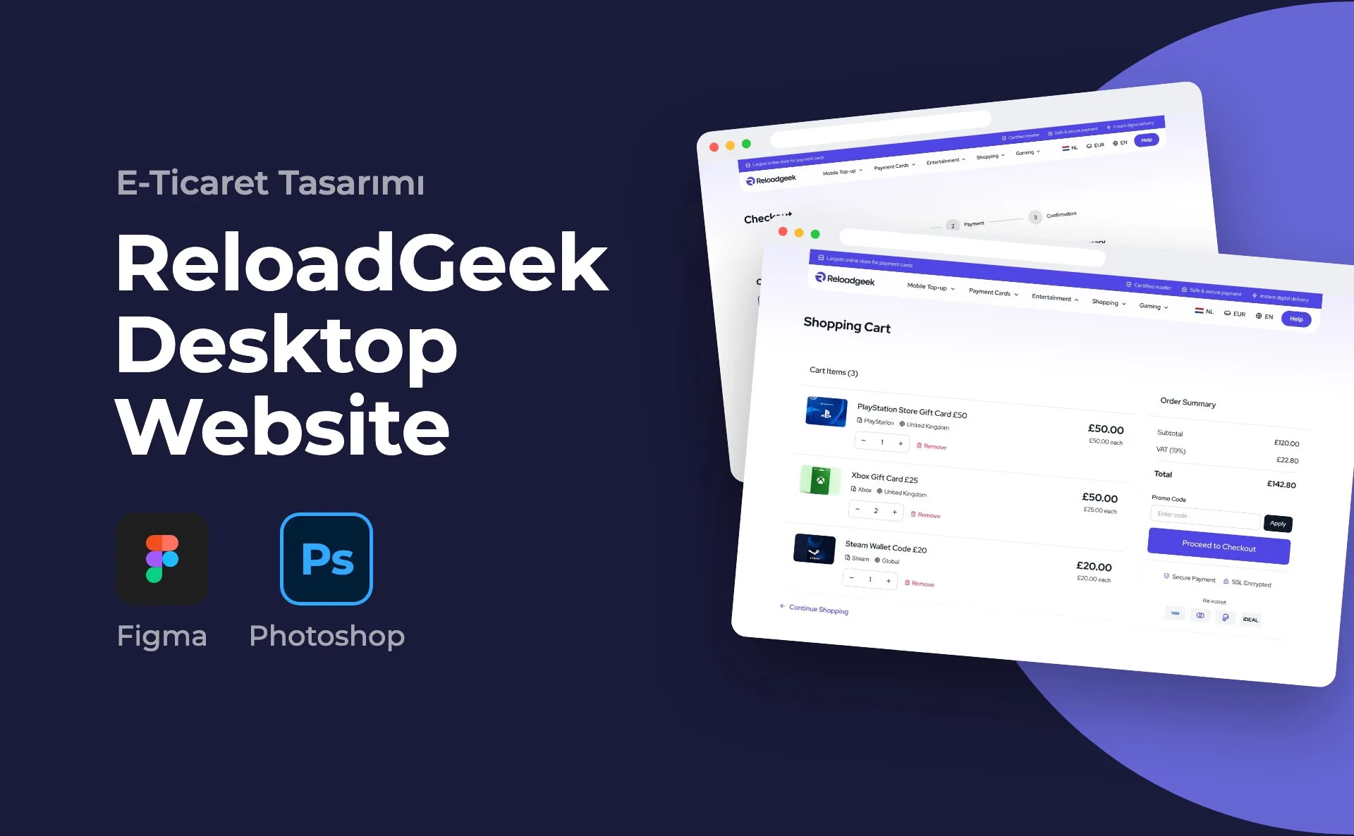 ReloadGeek Desktop Website
