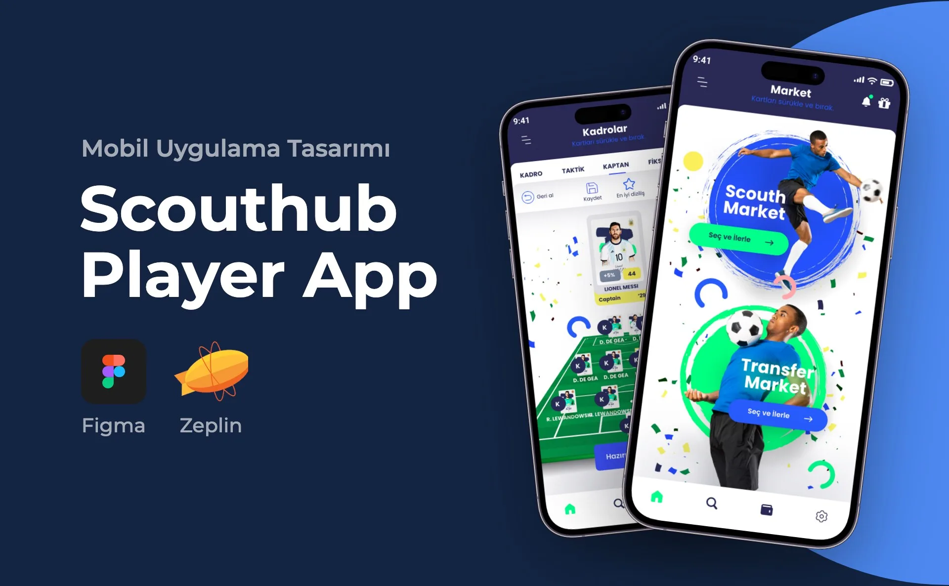 Scouthub Player App — Mobil Uygulama Tasarımı