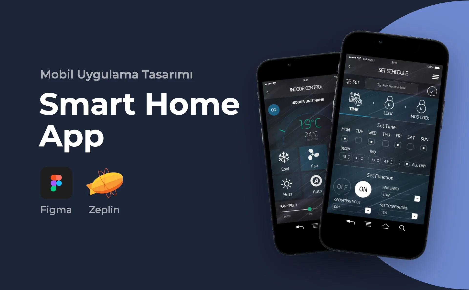 Smart Home App — Mobil Uygulama Tasarımı