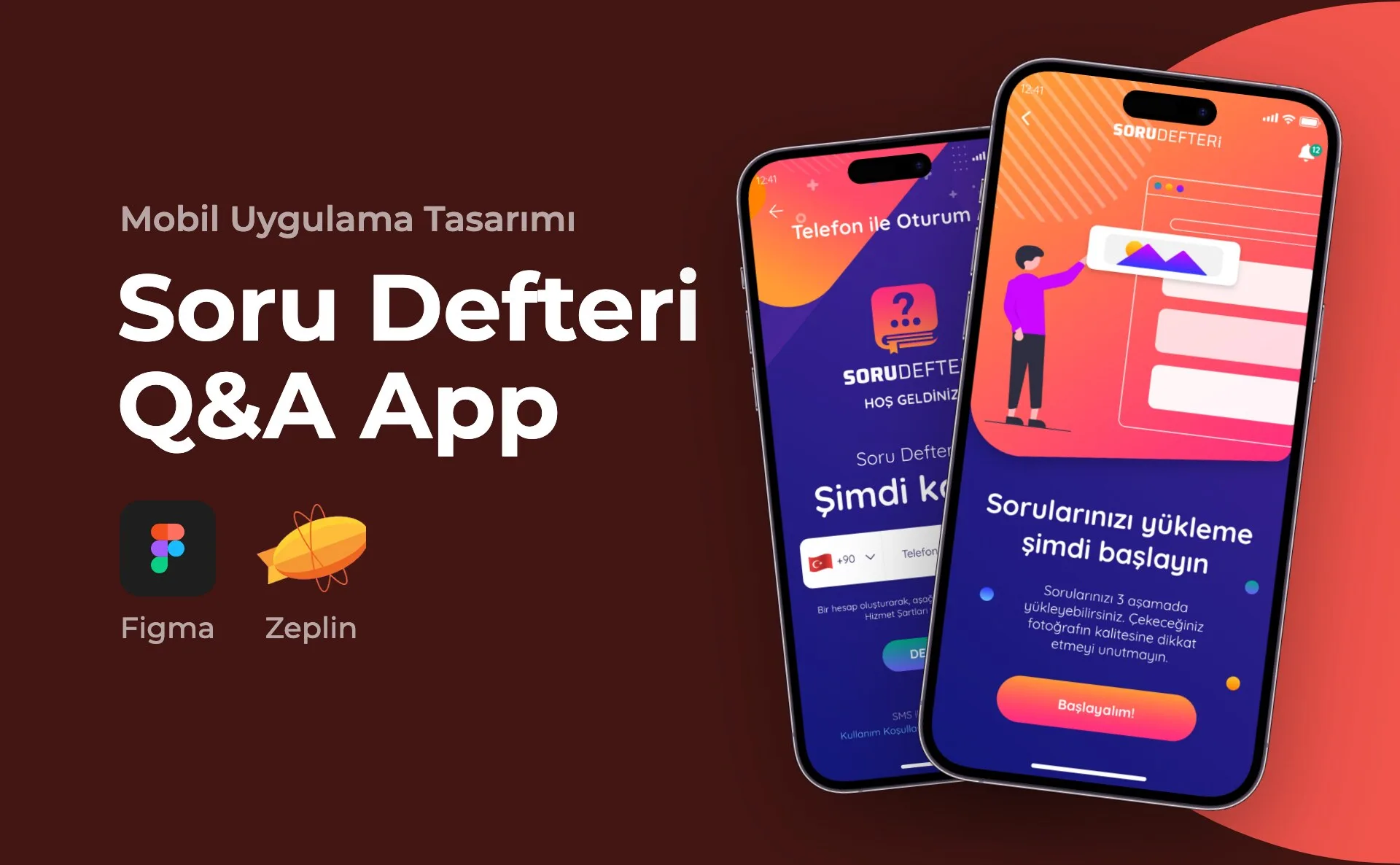 Soru Defteri Q&A App — Mobil Uygulama Tasarımı