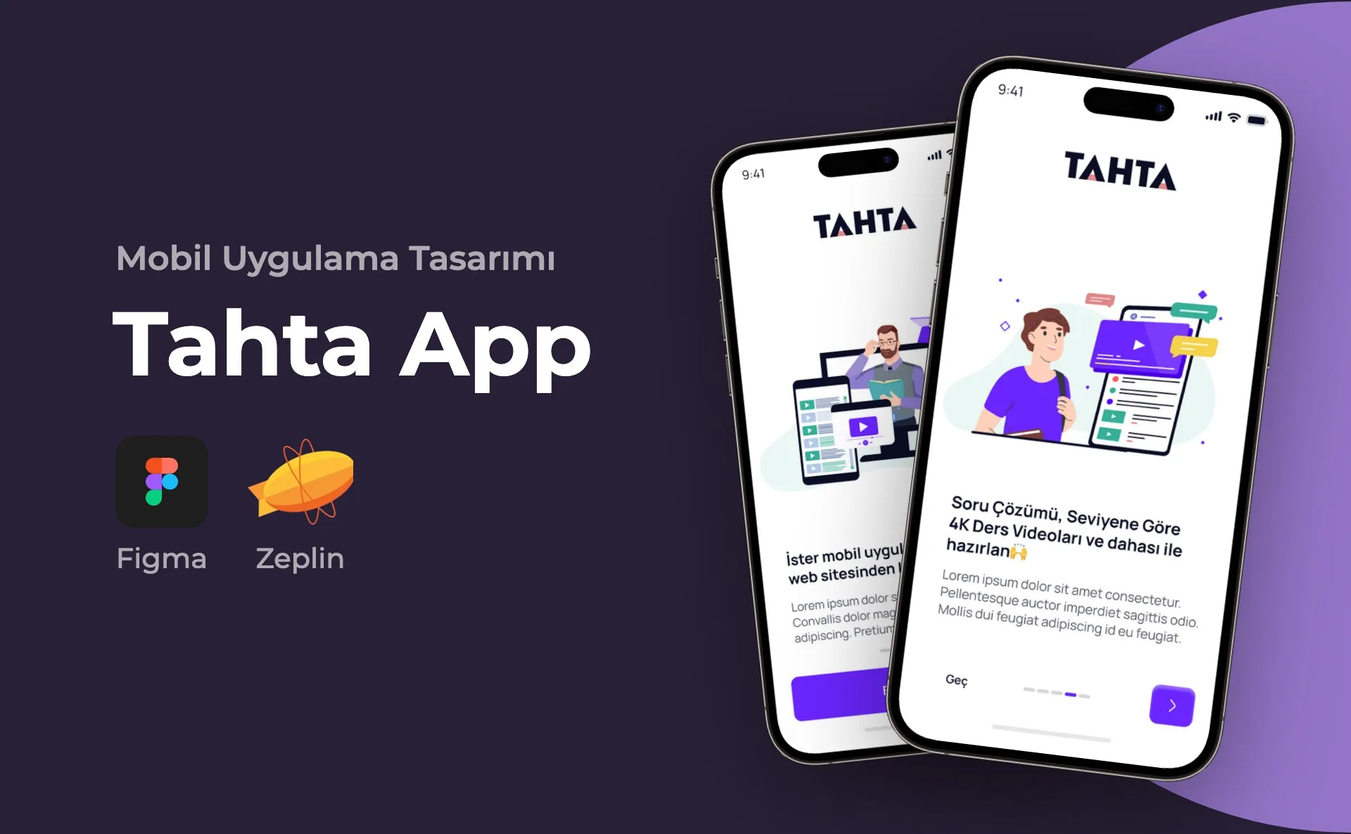 Tahta App — Mobil Uygulama Tasarımı