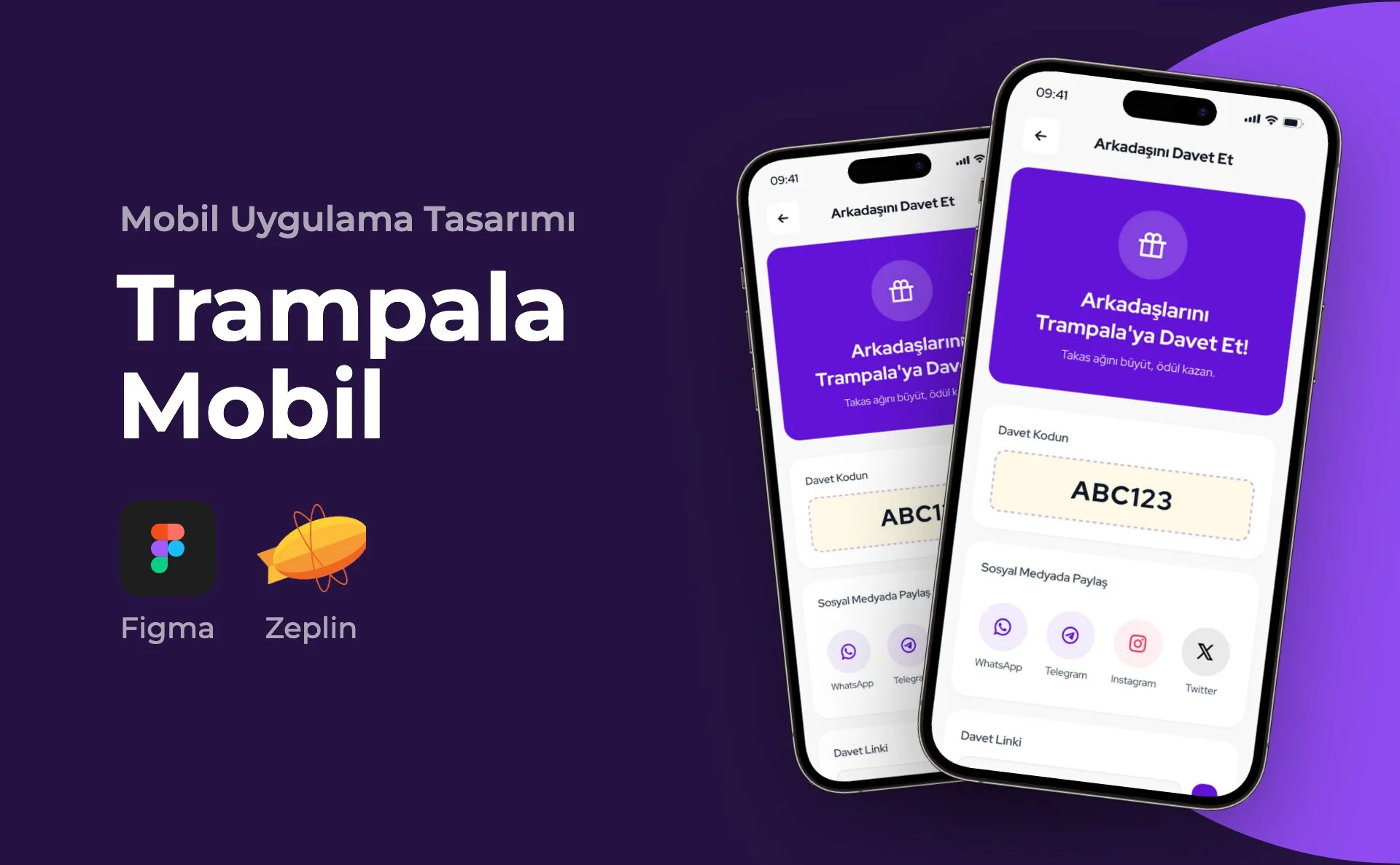 Trampala Mobil — Mobil Uygulama Tasarımı
