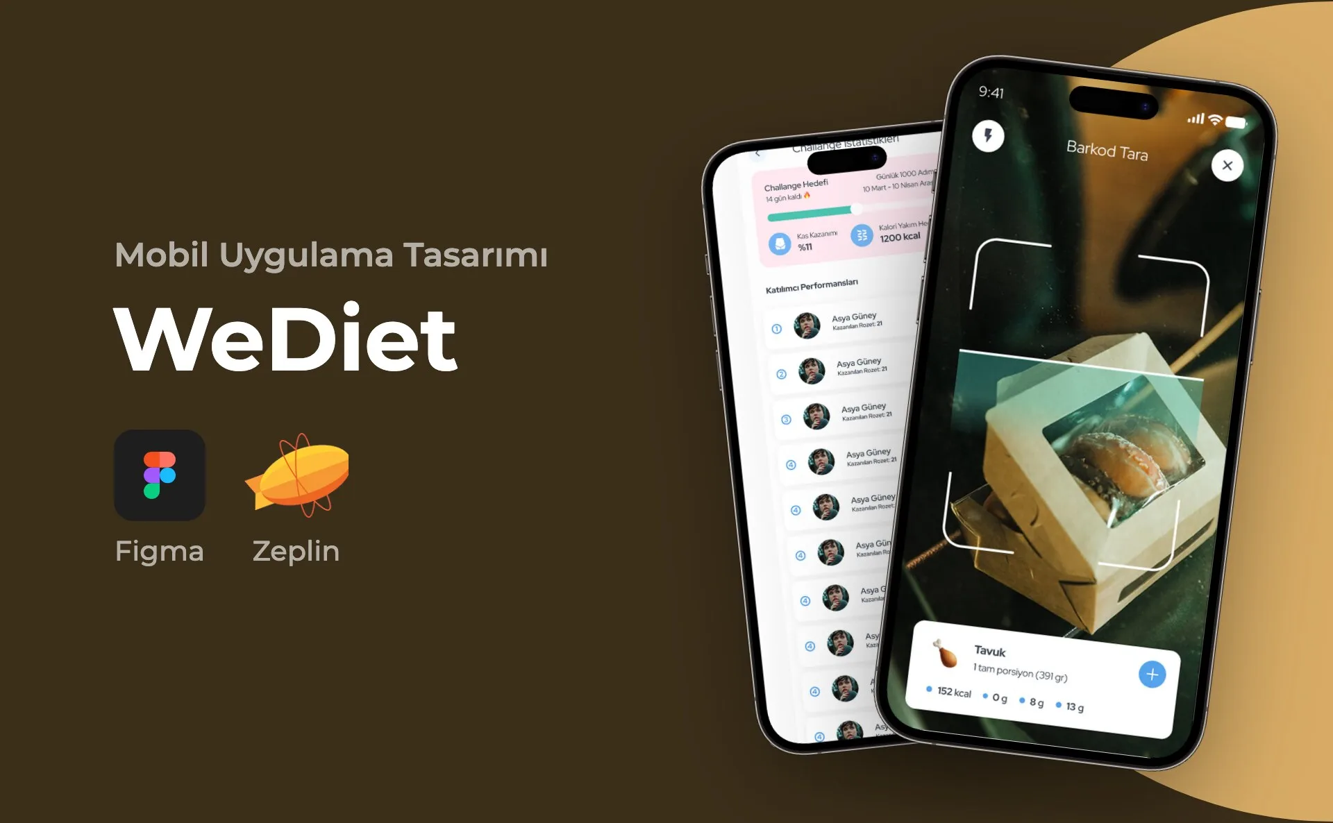 WeDiet — Mobil Uygulama Tasarımı