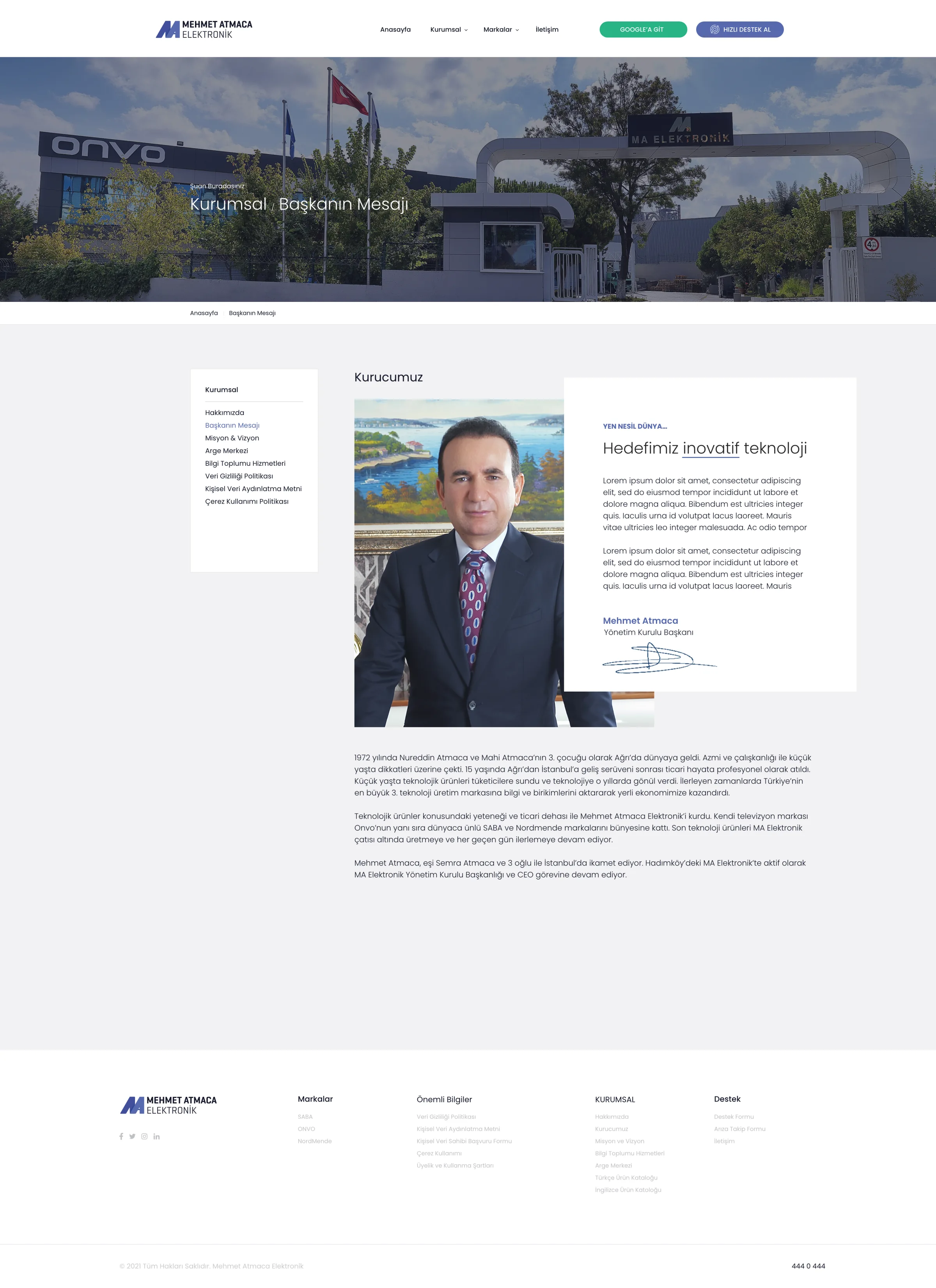 ONVO Televizyon — project detail 3, Kortex Digital