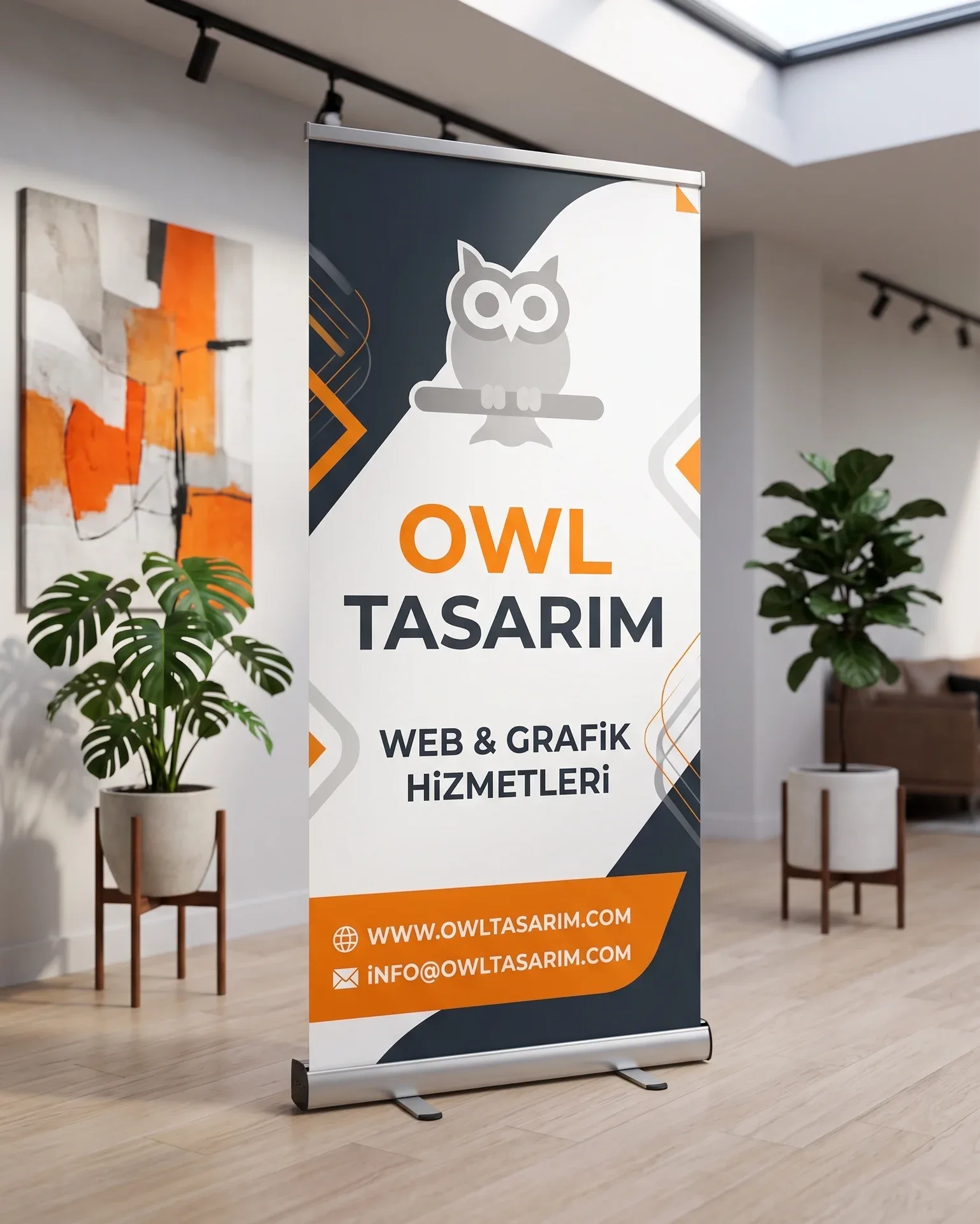 Owl Tasarım — Roll-up Tasarımı, Kortex Digital