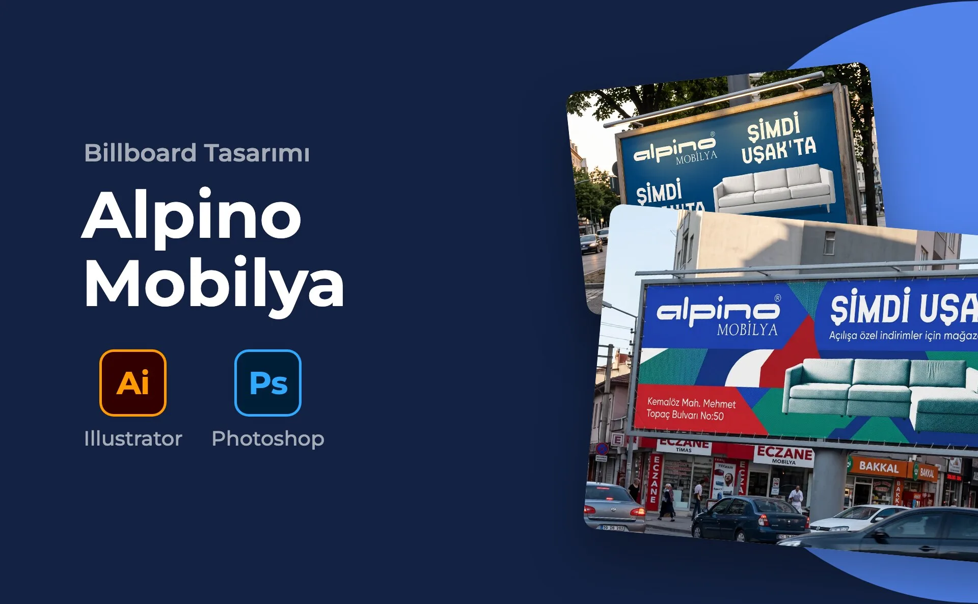 Alpino Mobilya — Billboard Tasarımı