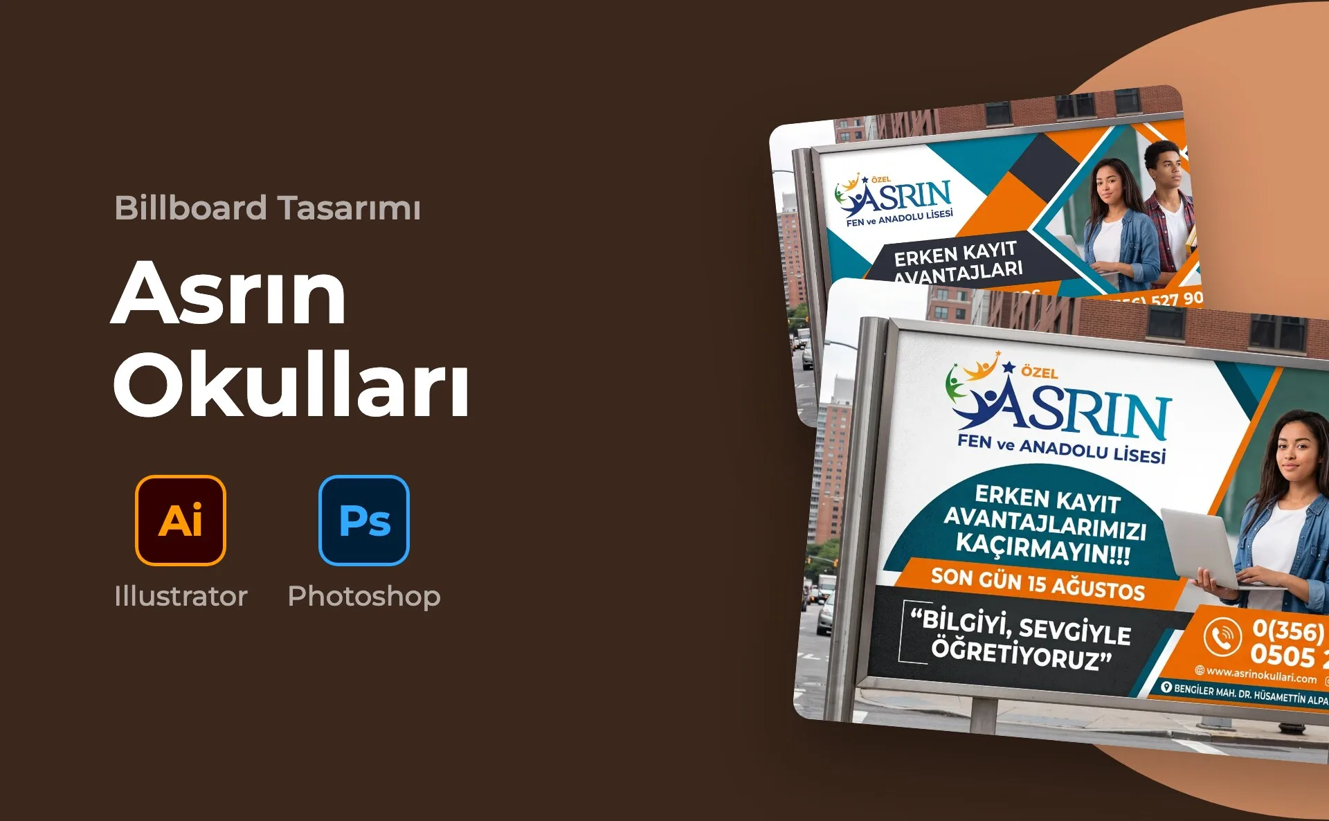 Asrın Okulları — Billboard Tasarımı