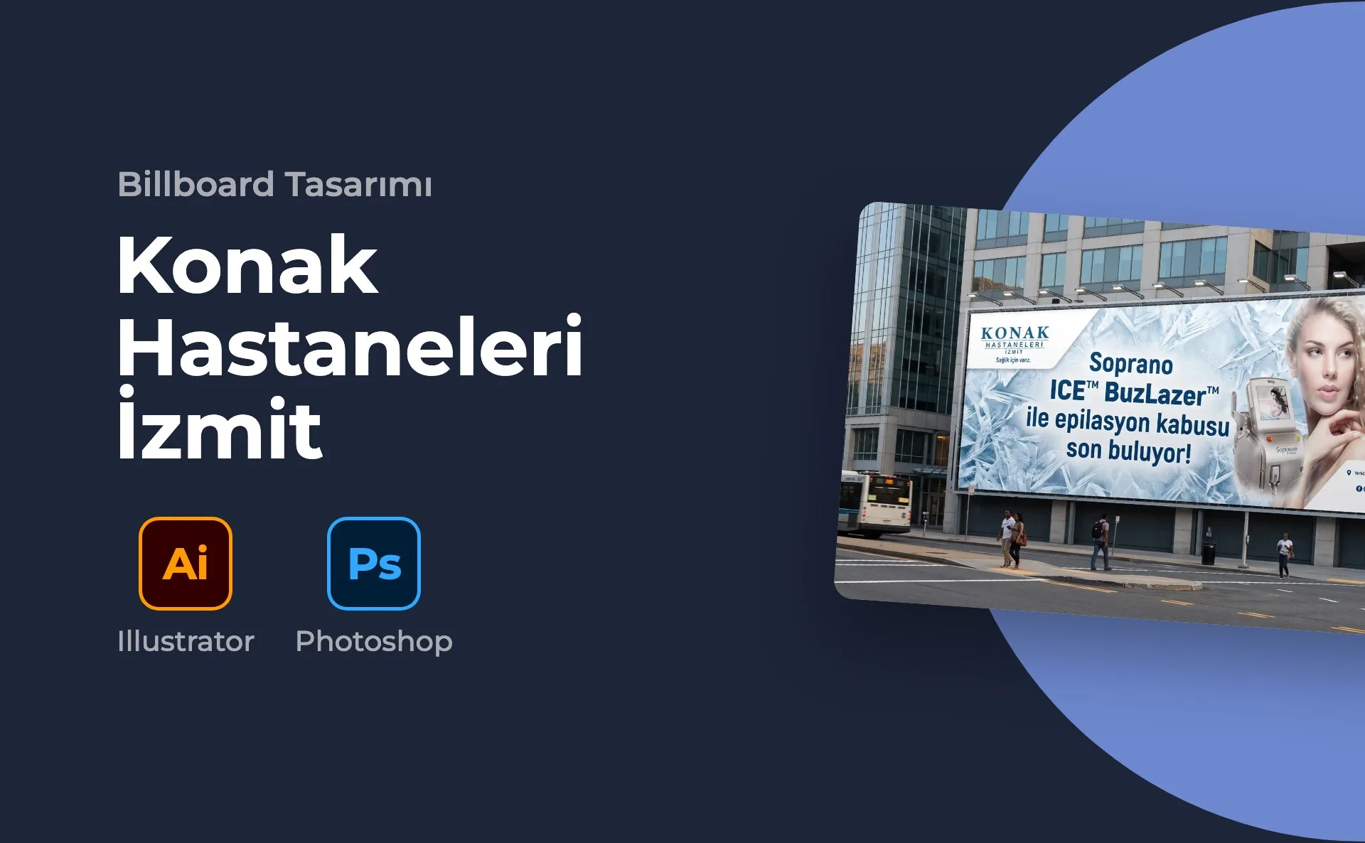Konak Hastaneleri — İzmit — Billboard Tasarımı